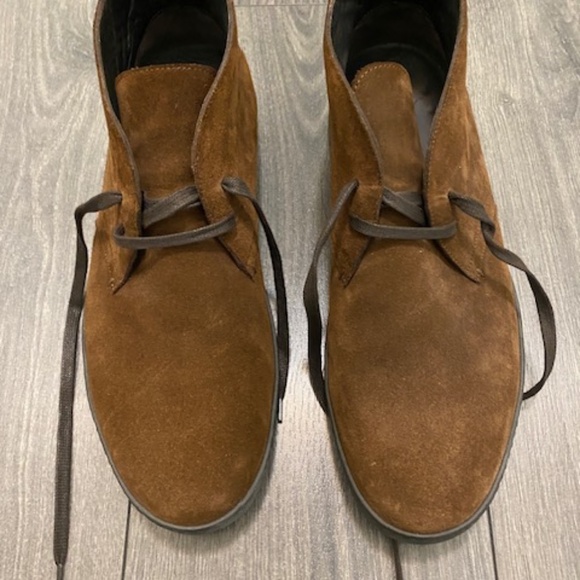 Tom Ford Clarence Brown Suede Chukka Boots Size 11 - Picture 3 of 16